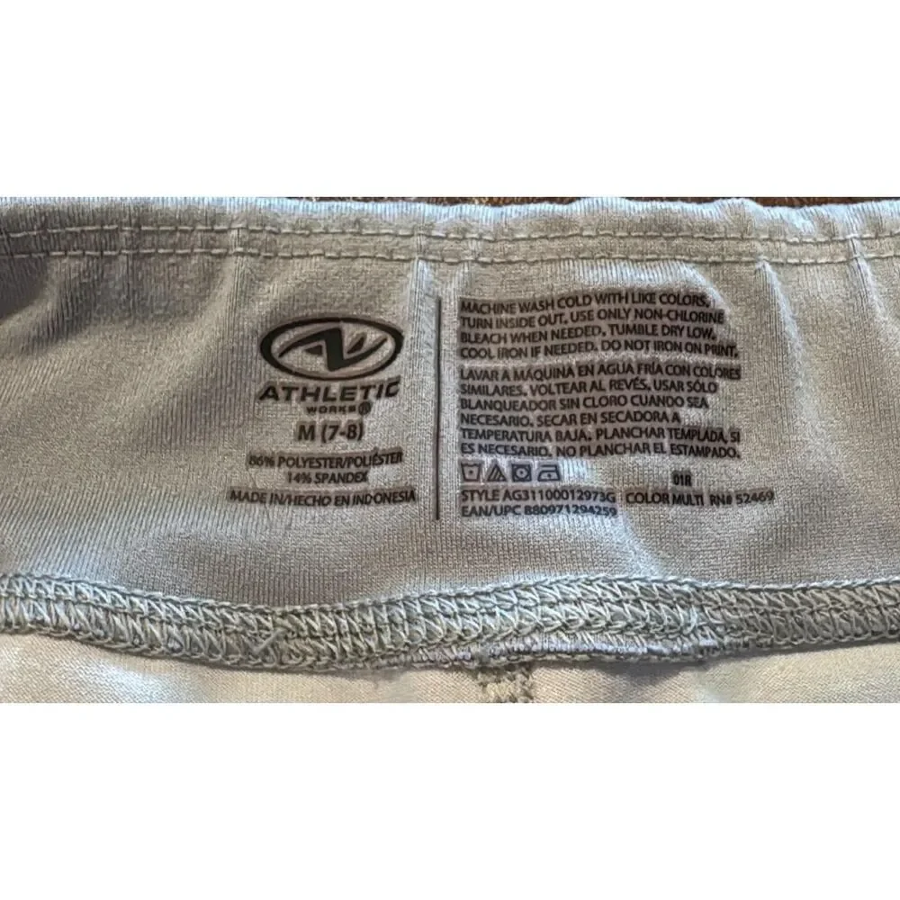 Athletic girls leggings size 7/8
